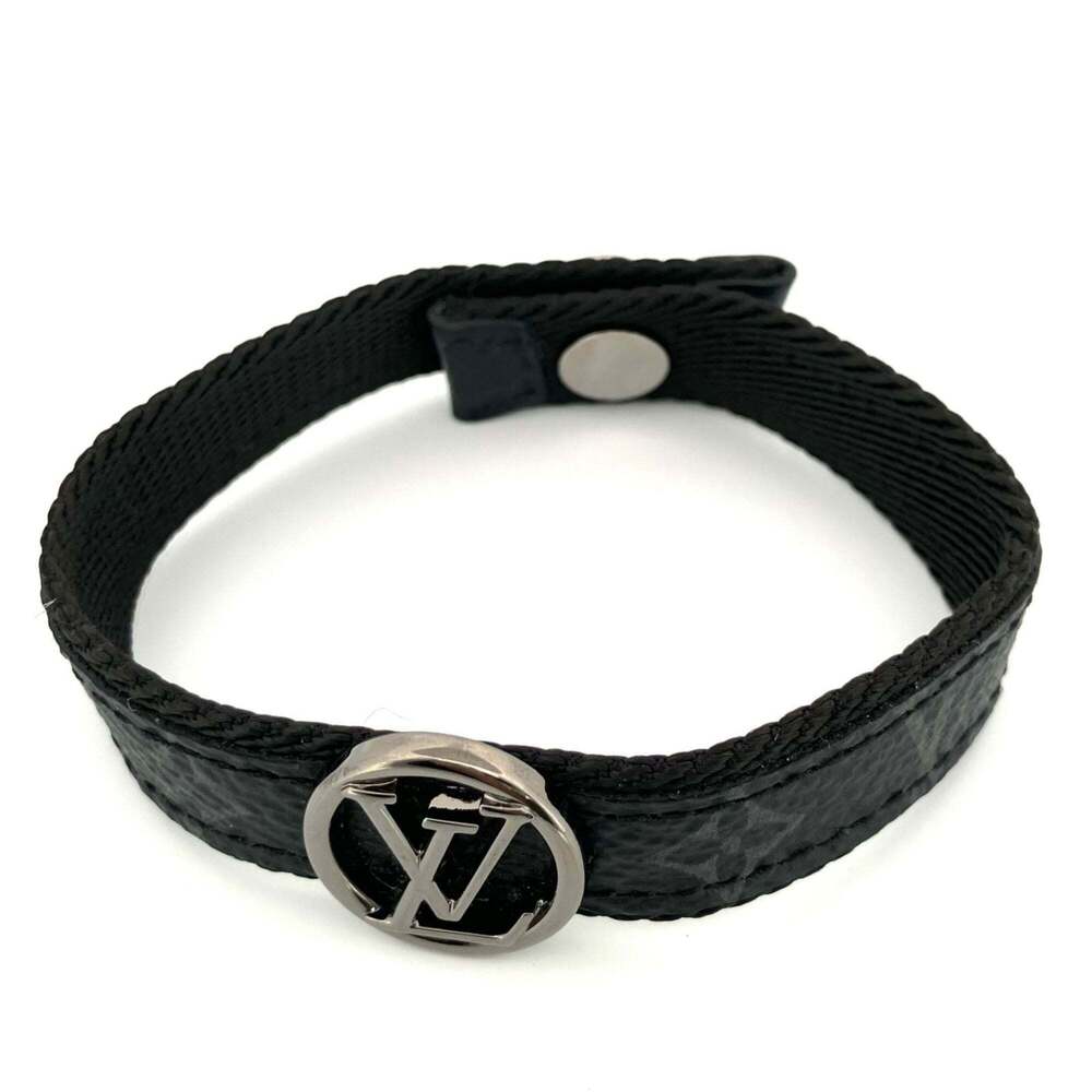 Louis Vuitton Monogram Eclipse Lv Circle Bracelet… - image 3